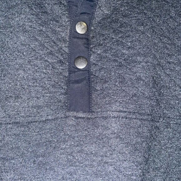 Men Big And Tall Sonoma Supersoft Sweater Fleece Dark Gray SZ 2X - Picture 4 of 6